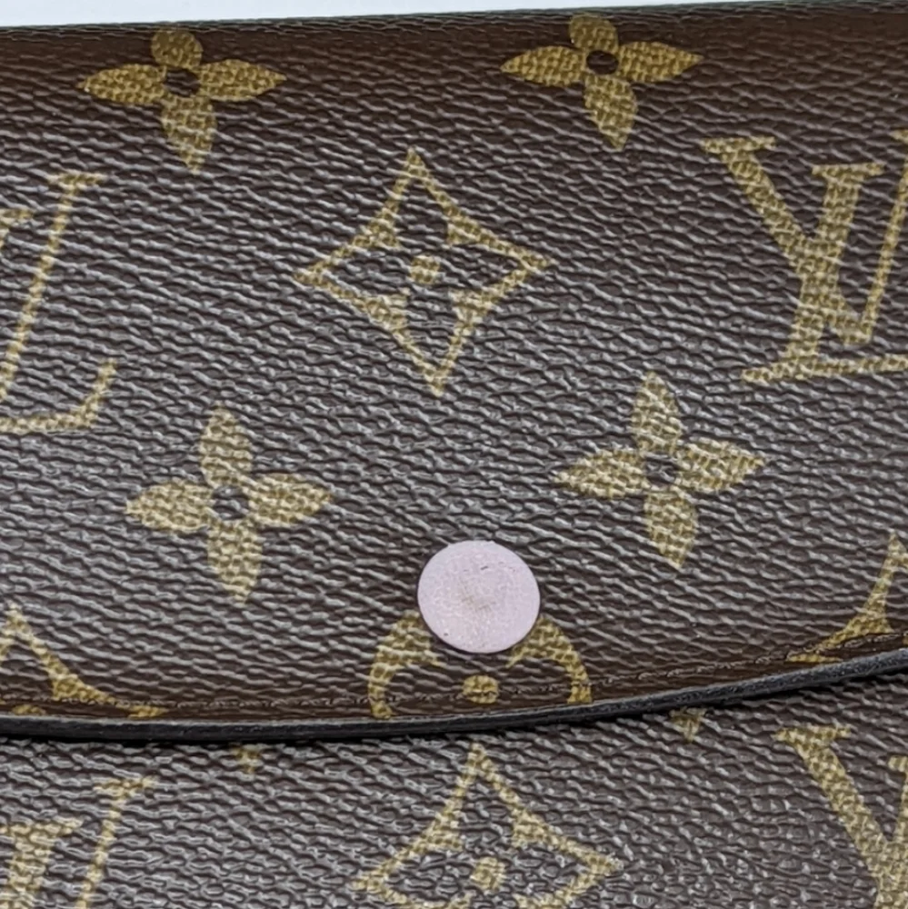 🎉LOUIS VUITTON Monogram Rose Ballerine Emilie Wallet! Comes with dust bag!💓